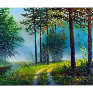 Dekorativ Canvastavla 50x70 cm Flerfärgad - Inredning I lager