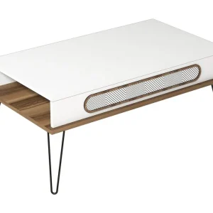 Bästa pris Ekolane Soffbord 105 cm med Förvaring Hylla - Möbler