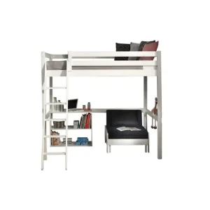 risnedsättning Bokhylla och Bäddsoffa Pino Mezzanine 140 x 200 cm 140 x 200 cm - Möbler