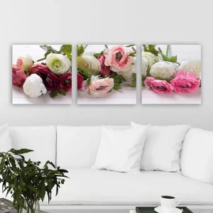 Rea Decorative Canvas Painting (3 Pieces) 30x30 - Inredning