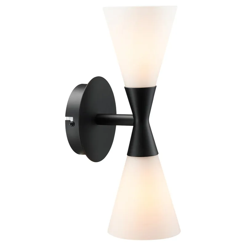 Sista chansen Harlekin Vägglampa Duo Mattsvart