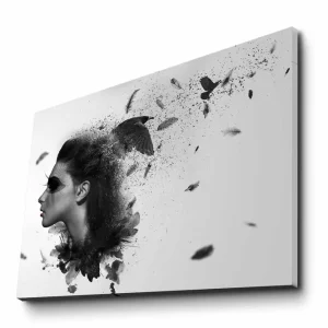 Sänkt pris Dekorativ Canvastavla 30x40 cm Flerfärgad - Inredning