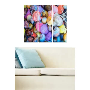 Tavla Colorful 3-pack Flerfärgad 20x50 cm - Inredning Kampanj