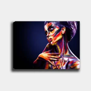 Populär Dekorativ Canvastavla 50x70 cm Flerfärgad - Inredning