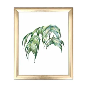 Lägg i varukorgen Tavla Floral med Ram Flerfärgad 23,5x28,5 cm - Inredning