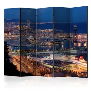 Begränsat antal Rumsavdelare Illuminated Barcelona II 225x172 cm - Inredning & dekor
