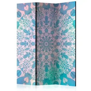 Snabb leverans Rumsavdelare Girly Mandala Blue 135x172 cm - Inredning & dekor