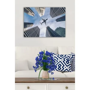 Dekorativ Canvastavla 50x70 cm Flerfärgad - Inredning Erbjudande