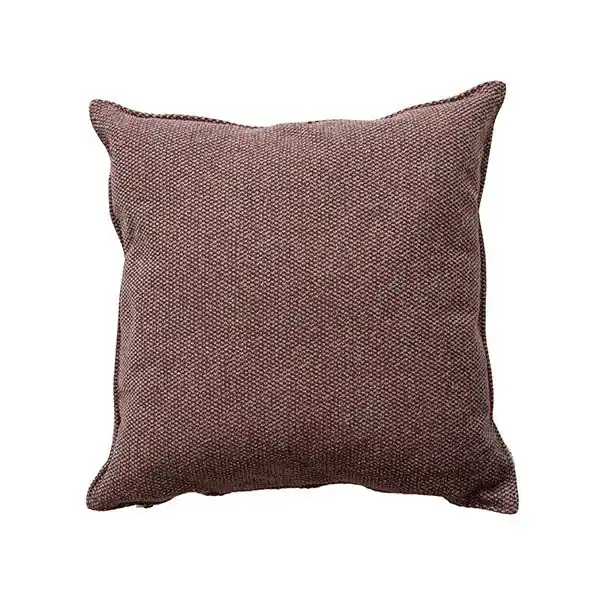 Wove Prydnadskudde 50X50 cm Ljus Bordeaux Nedsatt pris