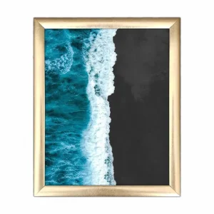 Tavla Nautical med Ram Flerfärgad 23,5x28,5 cm - Inredning risnedsättning