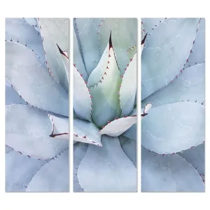 Canvastavla Floral 3-pack Flerfärgad 20x50 cm - Inredning Nyhet