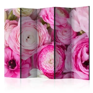 Begränsat antal Rumsavdelare Ranunculus Flowers II 225x172 cm - Inredning & dekor