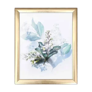 Begränsat erbjudande Tavla Floral med Ram Flerfärgad 23,5x28,5 cm - Inredning
