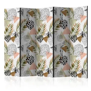 Beställ nu Rumsavdelare Tropical Geometry II 225x172 cm - Inredning & dekor