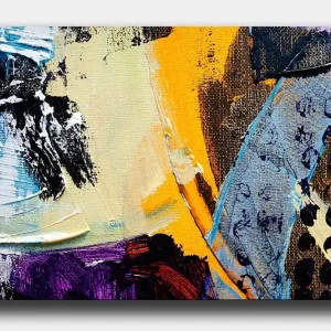 Dekorativ Canvastavla 50x70 cm Flerfärgad - Inredning I lager
