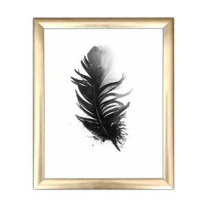 Tavla Floral med Ram Flerfärgad 23,5x28,5 cm - Inredning Outlet