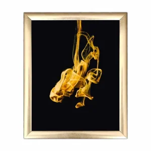Rea Tavla Abstract med Ram Flerfärgad 23,5x28,5 cm - Inredning