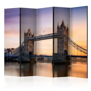 Snabb leverans Rumsavdelare Bridge at Sunset II 225x172 cm - Inredning & dekor