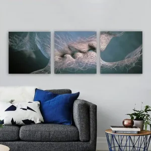 Begränsat erbjudande Dekorativ Canvastavla 3-Delar 30x30 cm Flerfärgad - Inredning