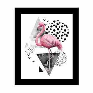 Sista chansen Tavla Animal med Ram Flerfärgad 23,5x28,5 cm - Inredning
