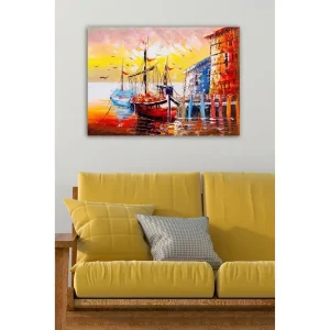 Dekorativ Canvastavla 50x70 cm Flerfärgad - Inredning Utförsäljning