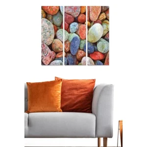Canvastavla Colorful 3-pack Flerfärgad 20x50 cm - Inredning Fri frakt