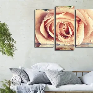 Dekorativ Canvastavla 3-Delar 45x20 cm Flerfärgad - Inredning Kundfavorit