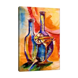 Kampanjpris Dekorativ Canvastavla 50x70 cm Flerfärgad - Inredning