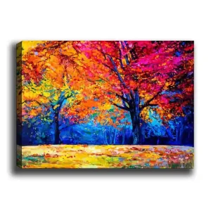 Dekorativ Canvastavla 50x70 cm Flerfärgad - Inredning Premium