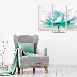 Lägg i varukorgen Dekorativ Canvastavla 3-Delar 45x20 cm Flerfärgad - Inredning