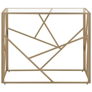 Beställ idag ZAHAVAH Avlastningsbord Guld - Möbler
