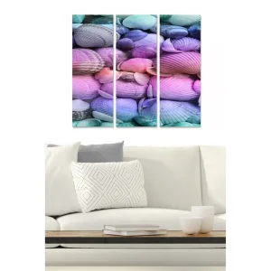 Canvastavla Colorful 3-pack Flerfärgad 20x50 cm - Inredning Expressleverans