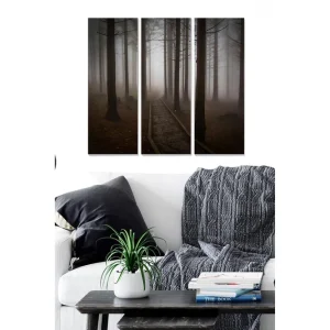Köp online Tavla Scenic 3-pack Flerfärgad 20x50 cm - Inredning