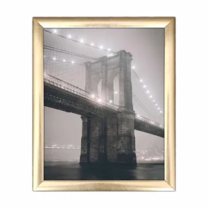 Premium Tavla City med Ram Flerfärgad 23,5x28,5 cm - Inredning
