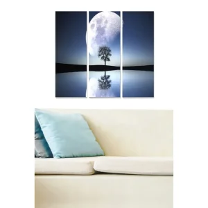 Nedsatt pris Canvastavla Scenic 3-pack Flerfärgad 20x50 cm - Inredning