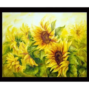 Tavla med Ram Flerfärgad 41x56 cm - Inredning Nyhet