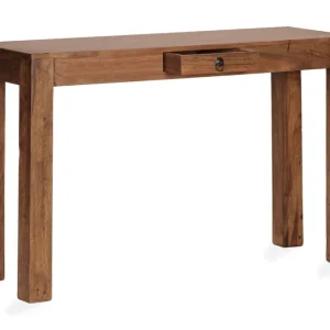 Begränsad tid DANNENFELSER Avlastningsbord 120 cm Brun - Möbler
