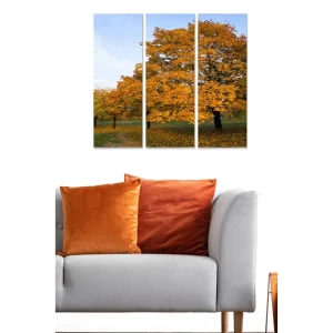 Lågt pris Canvastavla Scenic 3-pack Flerfärgad 20x50 cm - Inredning