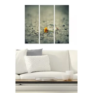 Canvastavla Floral 3-pack Flerfärgad 20x50 cm - Inredning Beställ idag