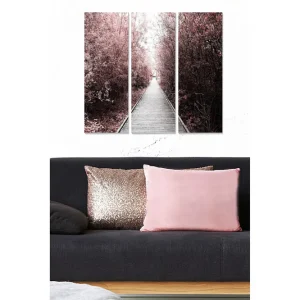 Tavla Floral 3-pack Flerfärgad 20x50 cm - Inredning Utförsäljning