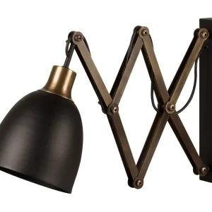 BEZVOZE Vägglampa Svart/Vintage - Belysning Rabatter