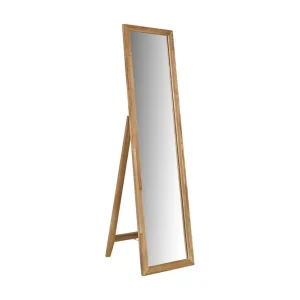 Snabb leverans Golvspegel Mondeo 40x160 cm Ram: Ek - Inredning & dekor