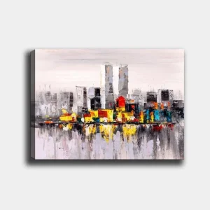 Kampanj Dekorativ Canvastavla 50x70 cm Flerfärgad - Inredning