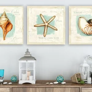 Lägg i varukorgen Canvastavla VP Italy 3-pack Flerfärgad 30x30 cm - Inredning