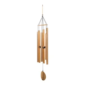 Vindklocka NATURENS MELODI H99cm guld - Inredning & dekor Expressleverans