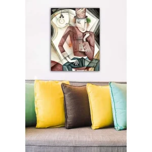 Dekorativ Canvastavla 50x70 cm Flerfärgad - Inredning Erbjudande