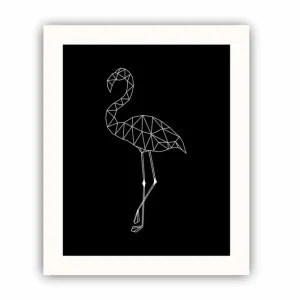 Tavla Animal med Ram Flerfärgad 23,5x28,5 cm - Inredning Fynd