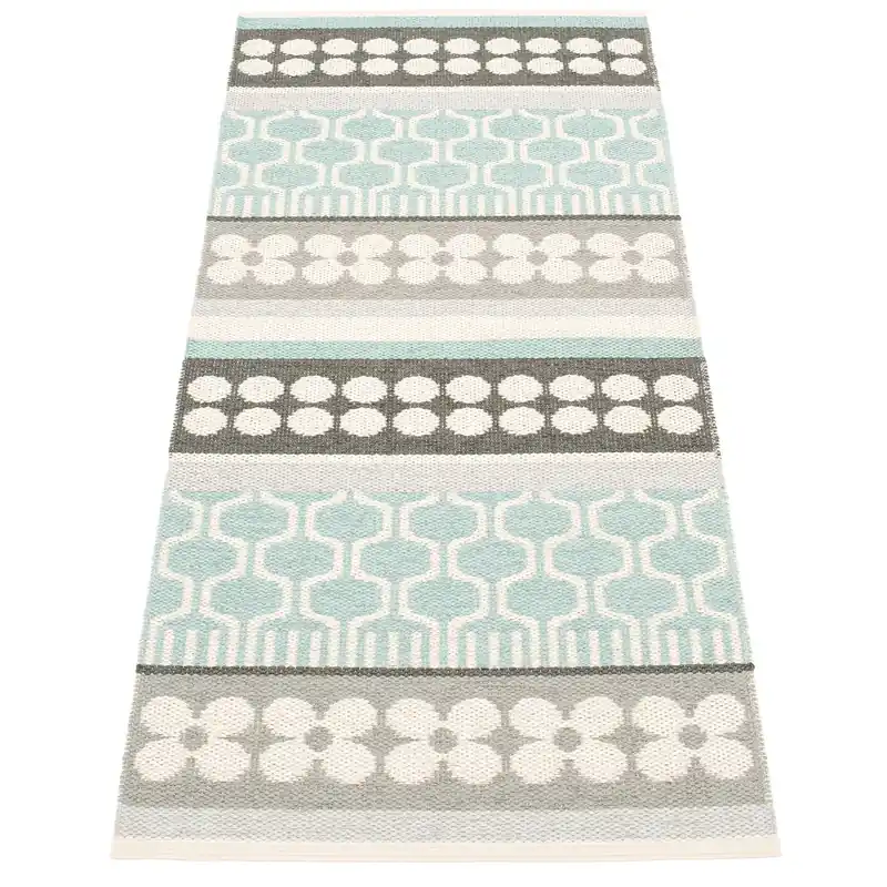 Bästa pris Asta matta 70x180 cm pale turquoise