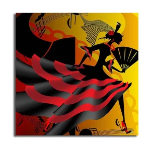 Billig Canvastavla Flerfärgad 45x45 cm - Inredning