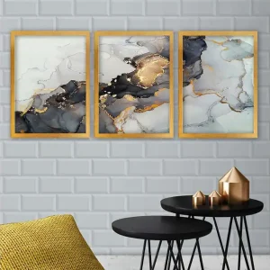 Rea Decorative Framed Painting (3 Pieces) 35x45 - Inredning